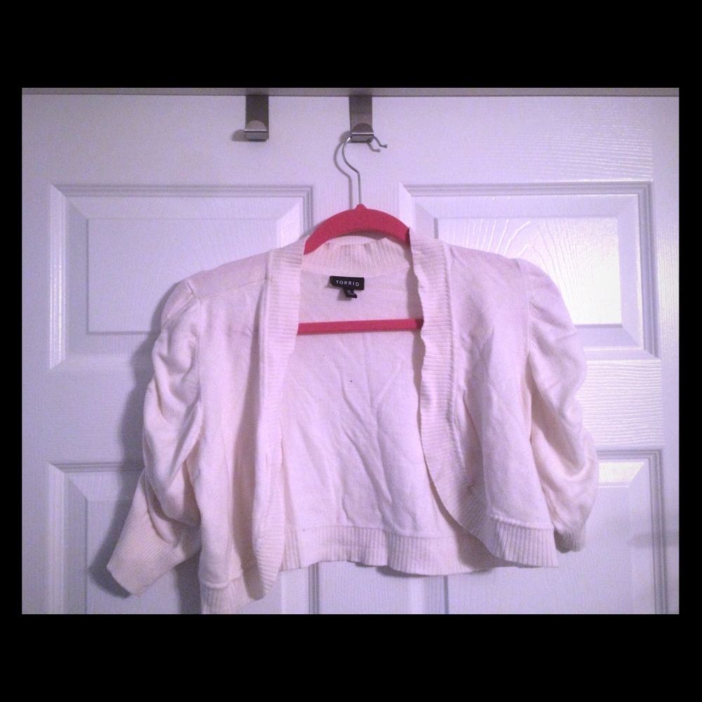 2 for $18- Torrid Cream Shrug